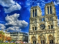 Paryż, Katedra Notre-Dame, Francja