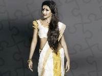 Amala Paul Poster, Sari, Bollywood, Kobieta, Strój