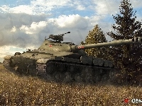 Czołg, Pejzaż, Gra, World of tanks, Obiekt 907