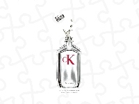 perfumy, Calvin Klein, ck, flakon