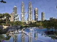 Petronas Towers, Drapacze Chmur, Kuala Lumpur