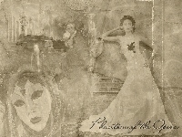 suknia, Phantom Of The Opera, Emmy Rossum, maska