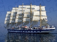 Fregata, Żaglowiec, Pięciomasztowa, Royal Clipper