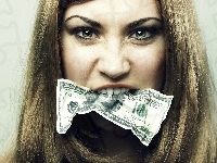Dziewczyna, Pieniądze, Banknot