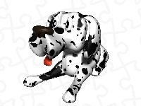 Dalmatyńczyk, Pies, 3D