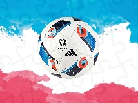 Euro 2016, Kolory, Piłka, Francuskiej, Flagi