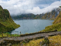 Filipiny, Droga, Jezioro Pinatubo, Mgła, Góry Zambales