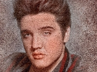Grafika, Elvis Presley, Piosenkarz
