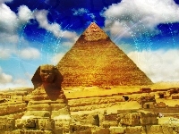 Sfinks, Piramida, Egipt