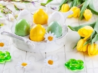 Żółte, Pisanki, Tulipany