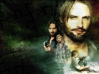 pistolet, Filmy Lost, Josh Holloway, koszula