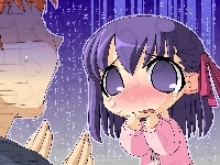 napisy, płacz, Fate Stay Night, ludzie, dziecko