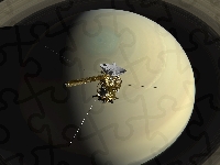 Przestrzeń, Planeta, Saturn, Satelita Cassini