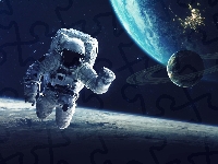 Planety, Kosmos, Astronauta