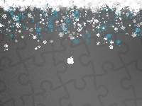 Śniegu, Płatki, Apple
