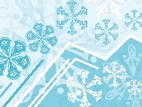 Śniegu, Płatki, Tekstura