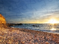 Kamienie, Plaża, Morze