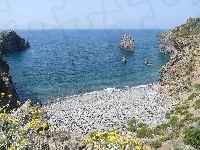 Plaża, Morze, Panarea Włochy