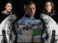 Robin Tunney, plecy, Wentworth Miller, Prison Break, wieża, Sarah Wayne Callies