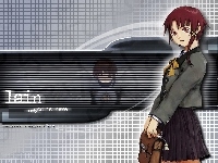 plisowana spódnica, Serial Experiments Lain, teczka