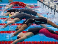 Basen, Sportowcy, Zawody, Pływanie