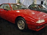 Podnoszone, Czerwone, Ferrari 412, Lampy