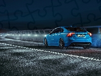 Droga, Volvo S60 Polestar, 2013, Noc