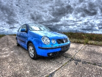 Polo, Volkswagen, Niebieski