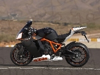 Pomarańczowa, KTM RC8, Rama