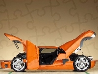 Koenigsegg, Pomarańczowy, CCR