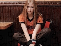 Pomarańczowy, Avril Lavigne, T-shirt