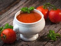 Bazylia, Zupa pomidorowa, Pomidory