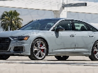 Sedan, Audi S6, Popielate