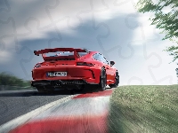 2018, Porsche 911 GT3, Czerwone