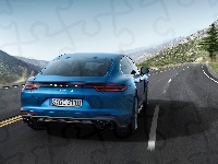 2017, Porsche Panamera 4S, Niebieskie