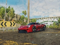 Porsche 918 Spyder, Gra, Need for speed Unbound, Czerwone