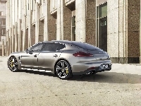 Porsche Panamera Turbo S, Srebrne, 2014