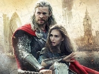 Natalie Portman, Thor, Mroczny Świat, Chris Hemsworth