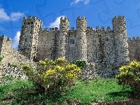 Obidos, Portugalia, Zamek