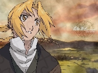 postać, Full Metal Alchemist, krajobraz