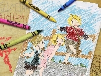 Full Metal Alchemist, Postacie, Narysowane
