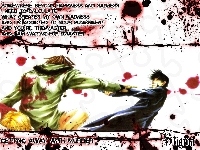 postacie, krew, Saiyuki, murder, tekst