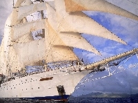 Żagli, Star Clipper, Powierzchnia, 3345