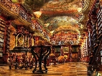 Praga, Clementinum, Biblioteka, Czechy