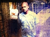 korytarz, Prison Break, Dominic Purcell, Wentworth Miller