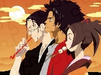 profil, Samurai Champloo, okulary