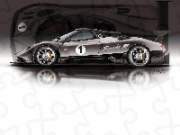 Boczny, Profil, Pagani Zonda