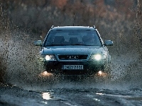 Przód, Audi Allroad, Błoto