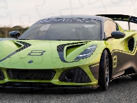 Lotus Emira GT4, Przód