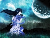 moon, kobieta, Rahxephon